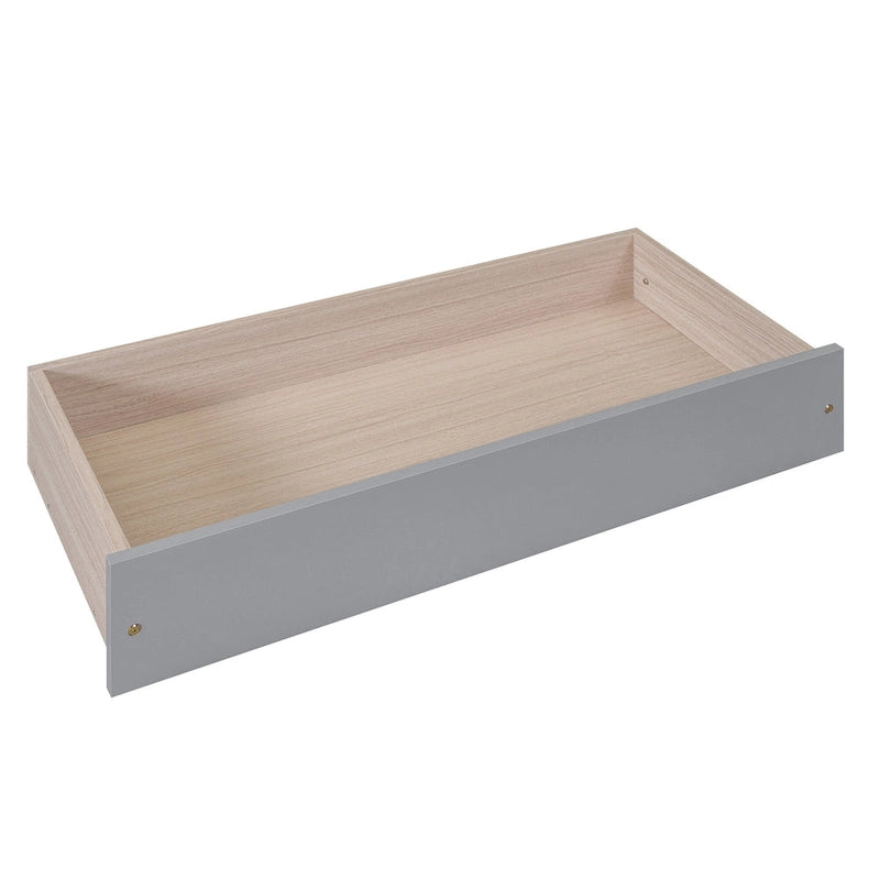 Twin Pine Platform Bed with Trundle and Drawers